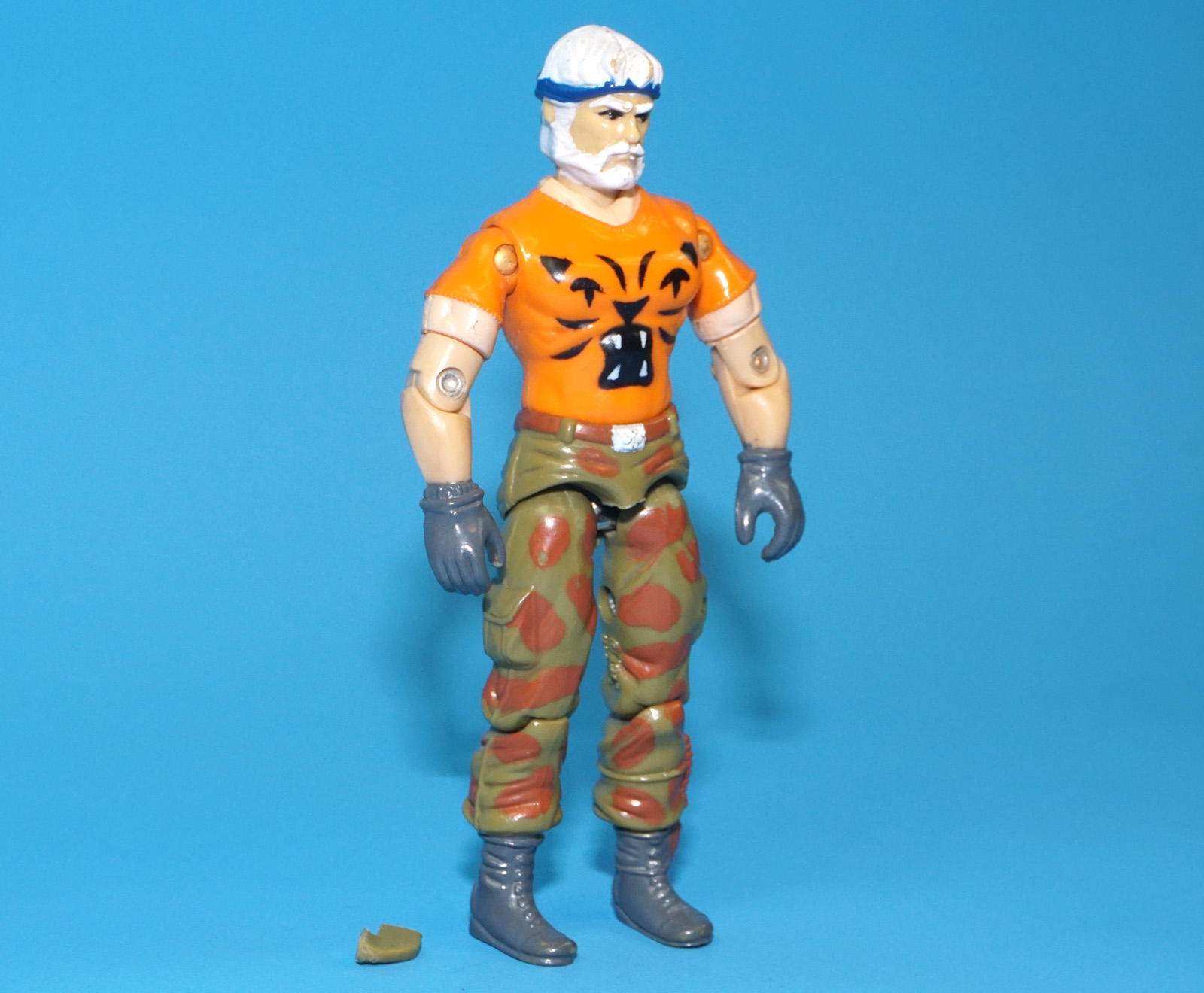 1990 GI JOE TIGER FORCE OUTBACK UK EURO EXCLUSIVE C8+ HASBRO - Image 3