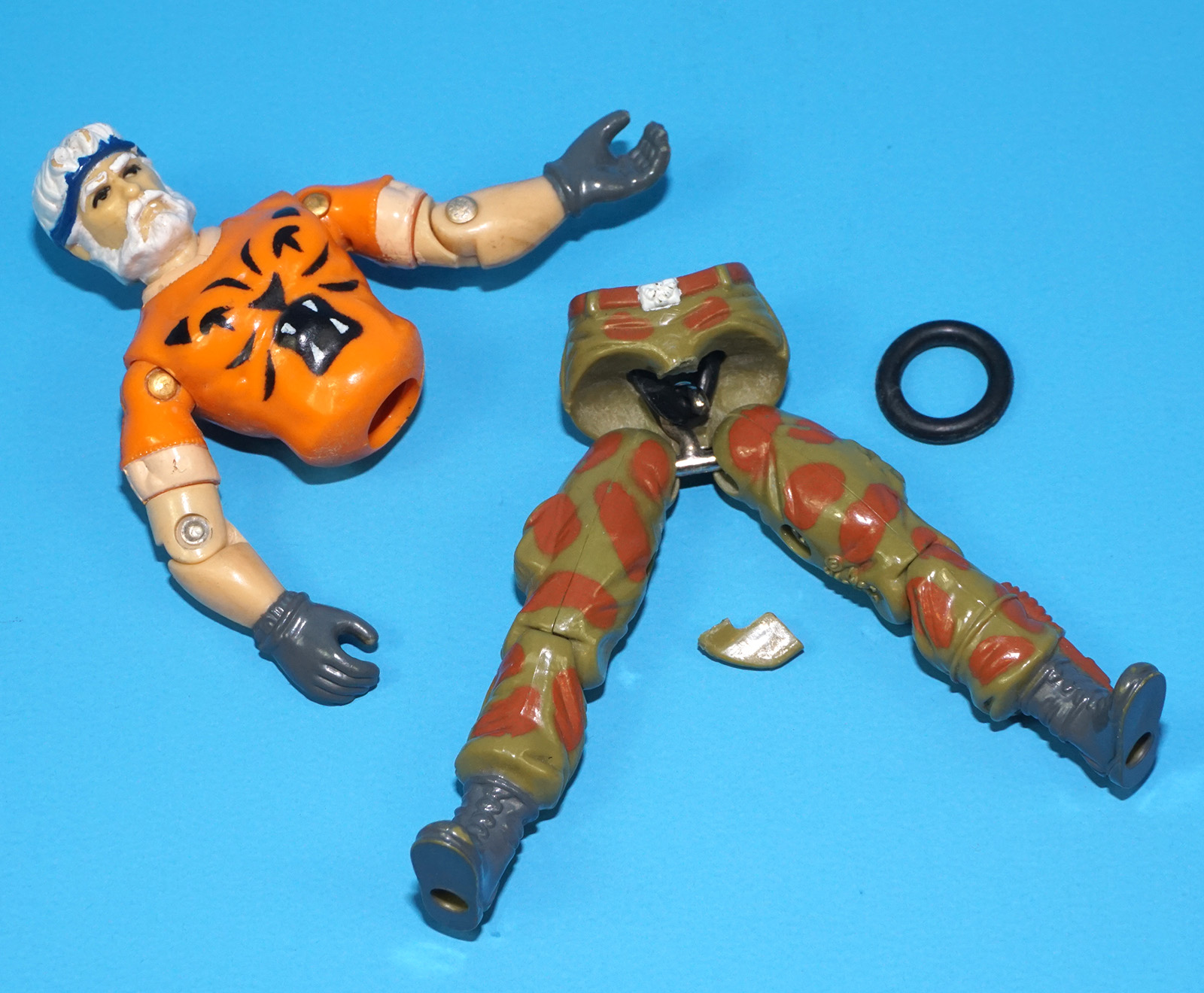 1990 GI JOE TIGER FORCE OUTBACK UK EURO EXCLUSIVE C8+ HASBRO - Image 6