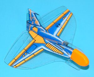 1991 GI JOE COBRA COMMANDER v4 ORIGINAL SPARE PART GLIDER HASBRO