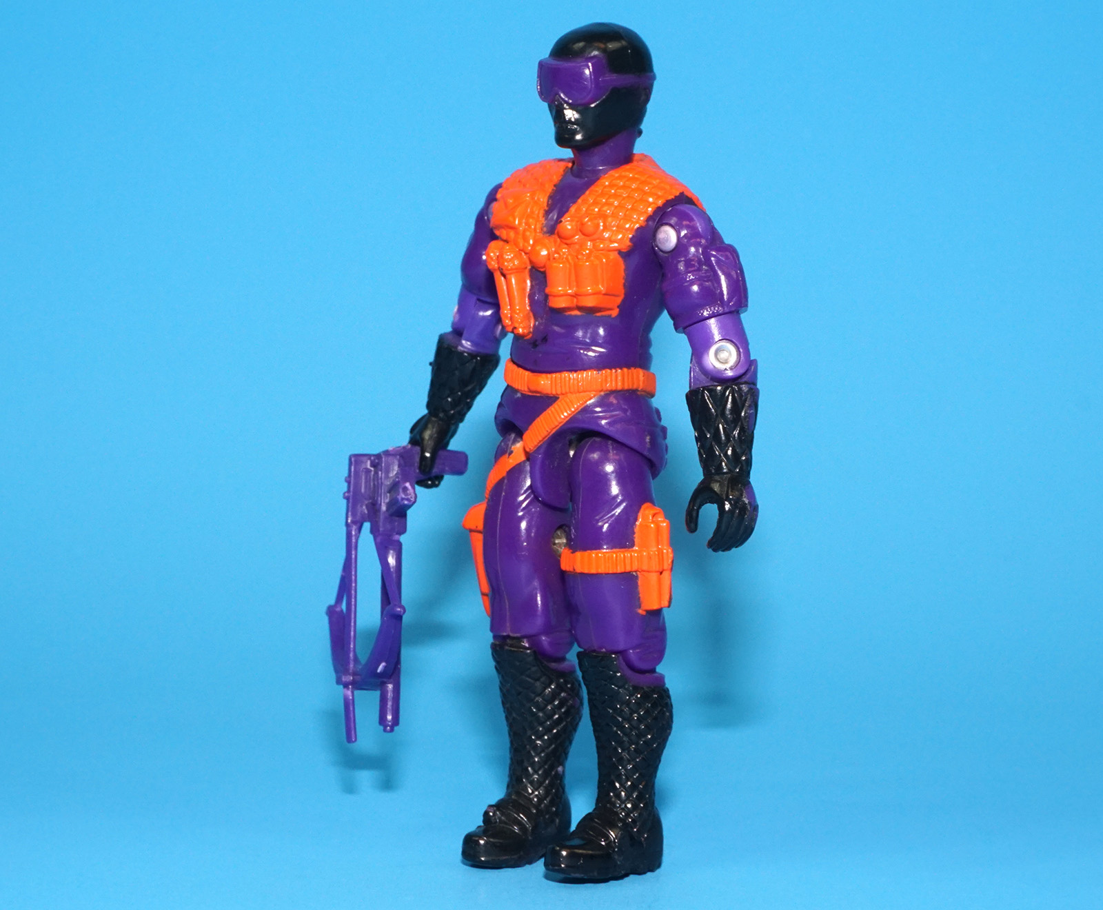 1991 GI JOE AIR COMMANDOS NIGHT VULTURE v1 100% COMPLETE C8+ HASBRO - Image 3