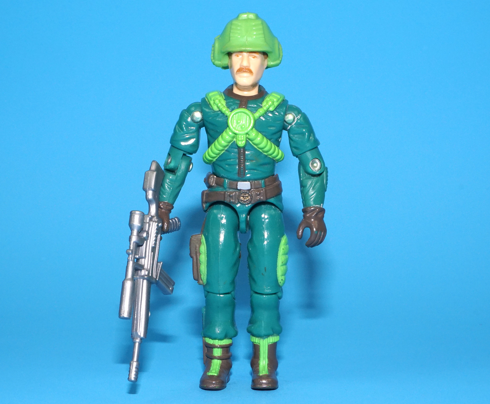 1991 GI JOE BATTLE COPTERS MAJOR ALTITUDE v1 100% COMPLETE C9 HASBRO
