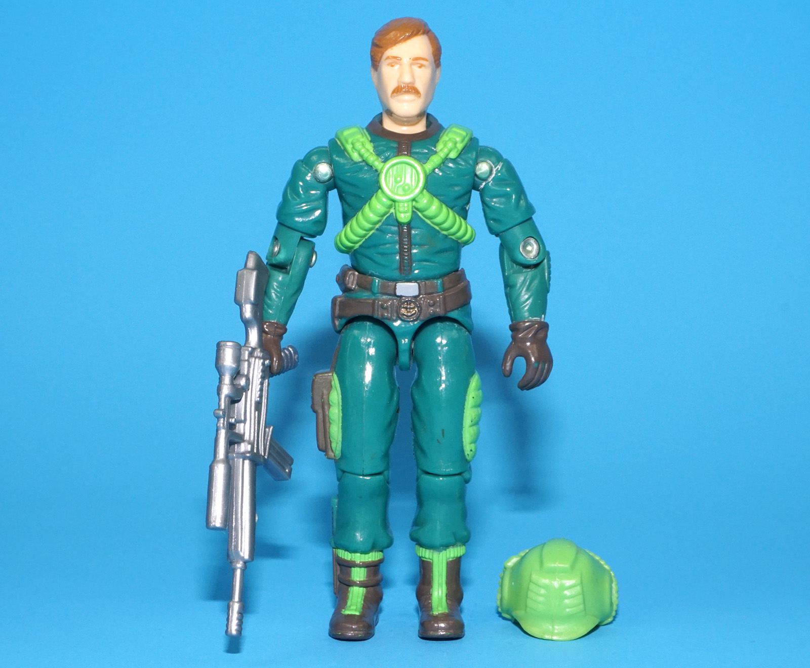 1991 GI JOE BATTLE COPTERS MAJOR ALTITUDE v1 100% COMPLETE C9 HASBRO - Image 3