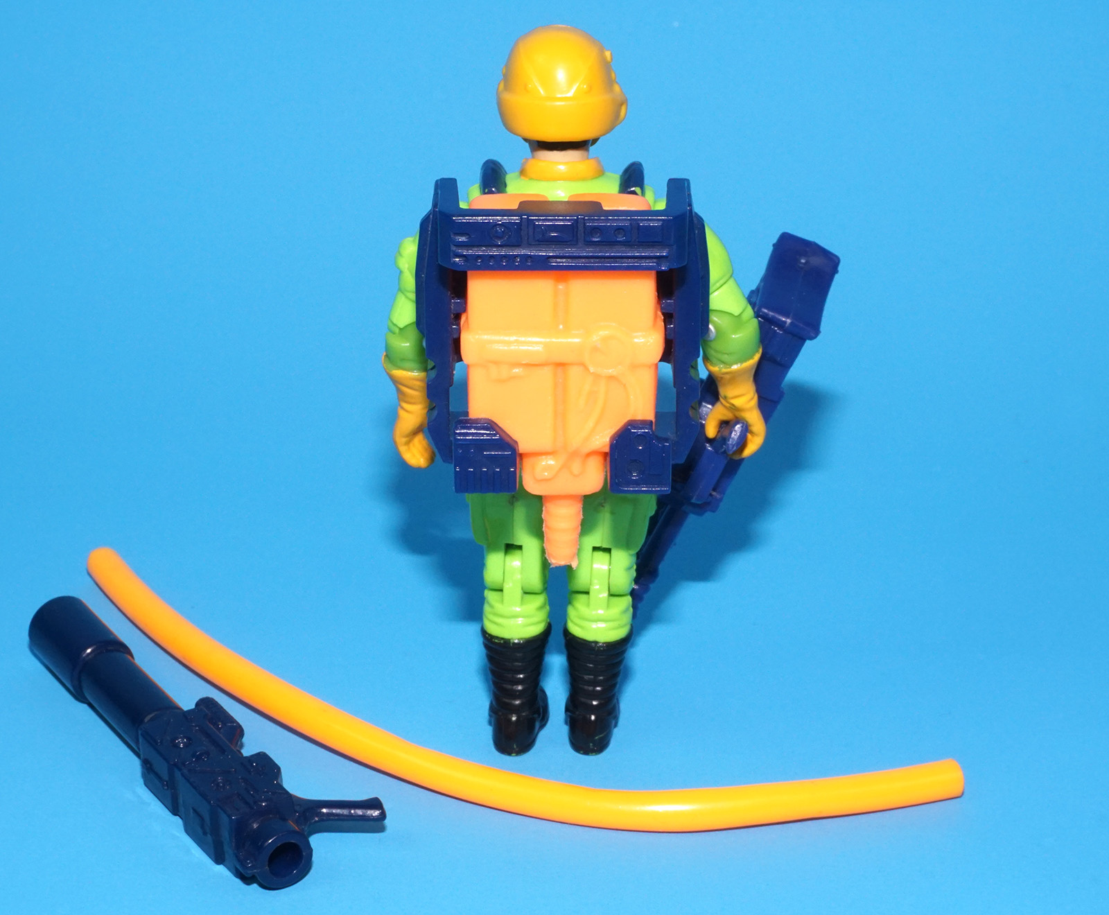 1991 GI JOE ECO WARRIORS FLINT v3 100% COMPLETE C8+ HASBRO - Image 4