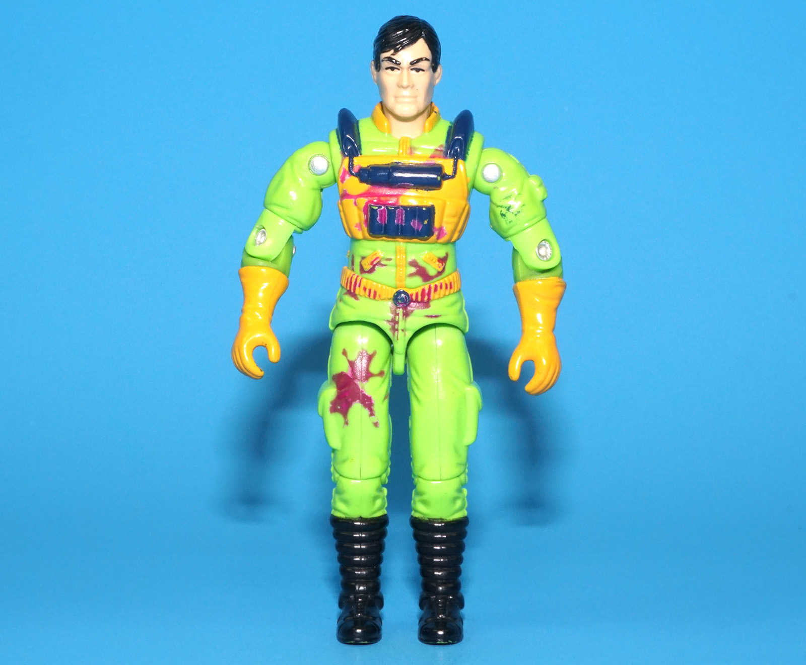 1991 GI JOE ECO WARRIORS FLINT v3 100% COMPLETE C8+ HASBRO - Image 5