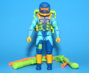 1991 GI JOE ECO WARRIORS OZONE v1 100% COMPLETE C8+ HASBRO