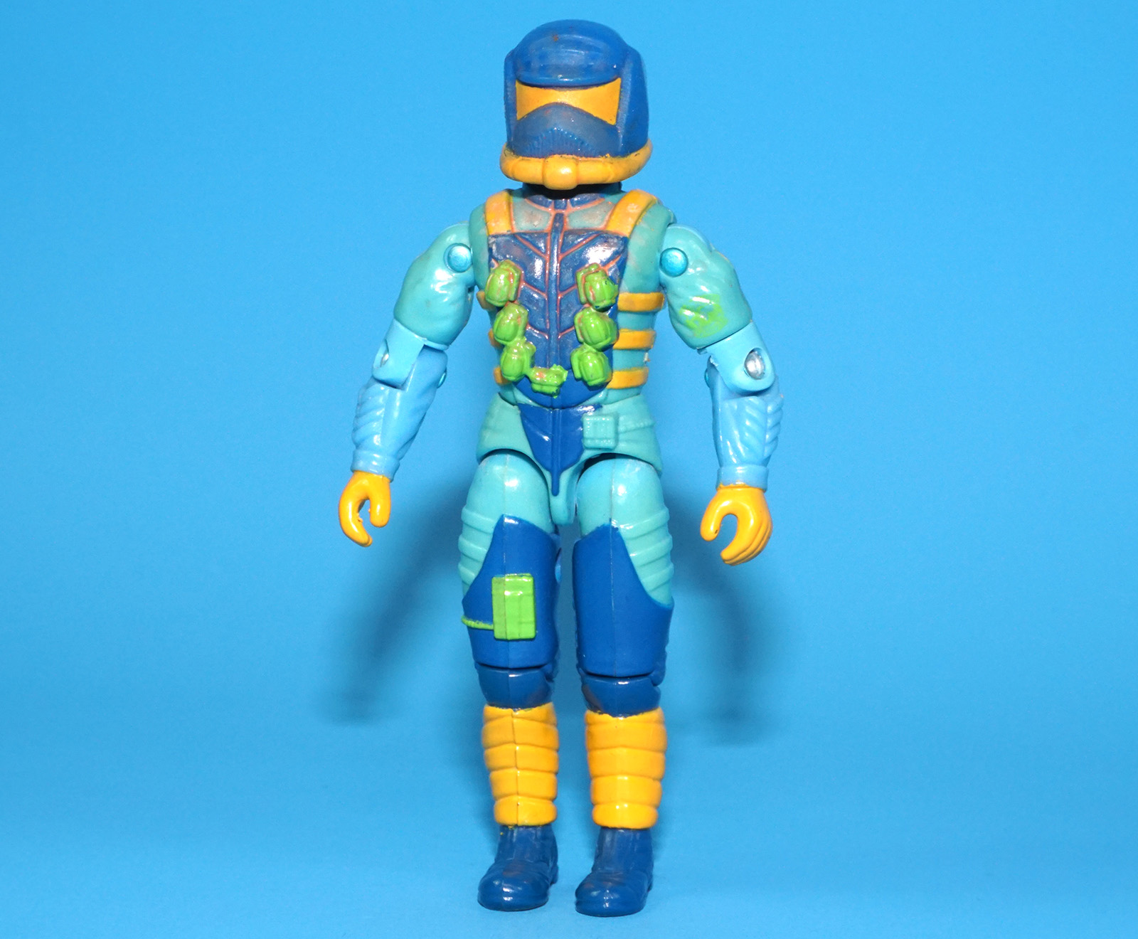 1991 GI JOE ECO WARRIORS OZONE v1 C8 HASBRO - Image 2