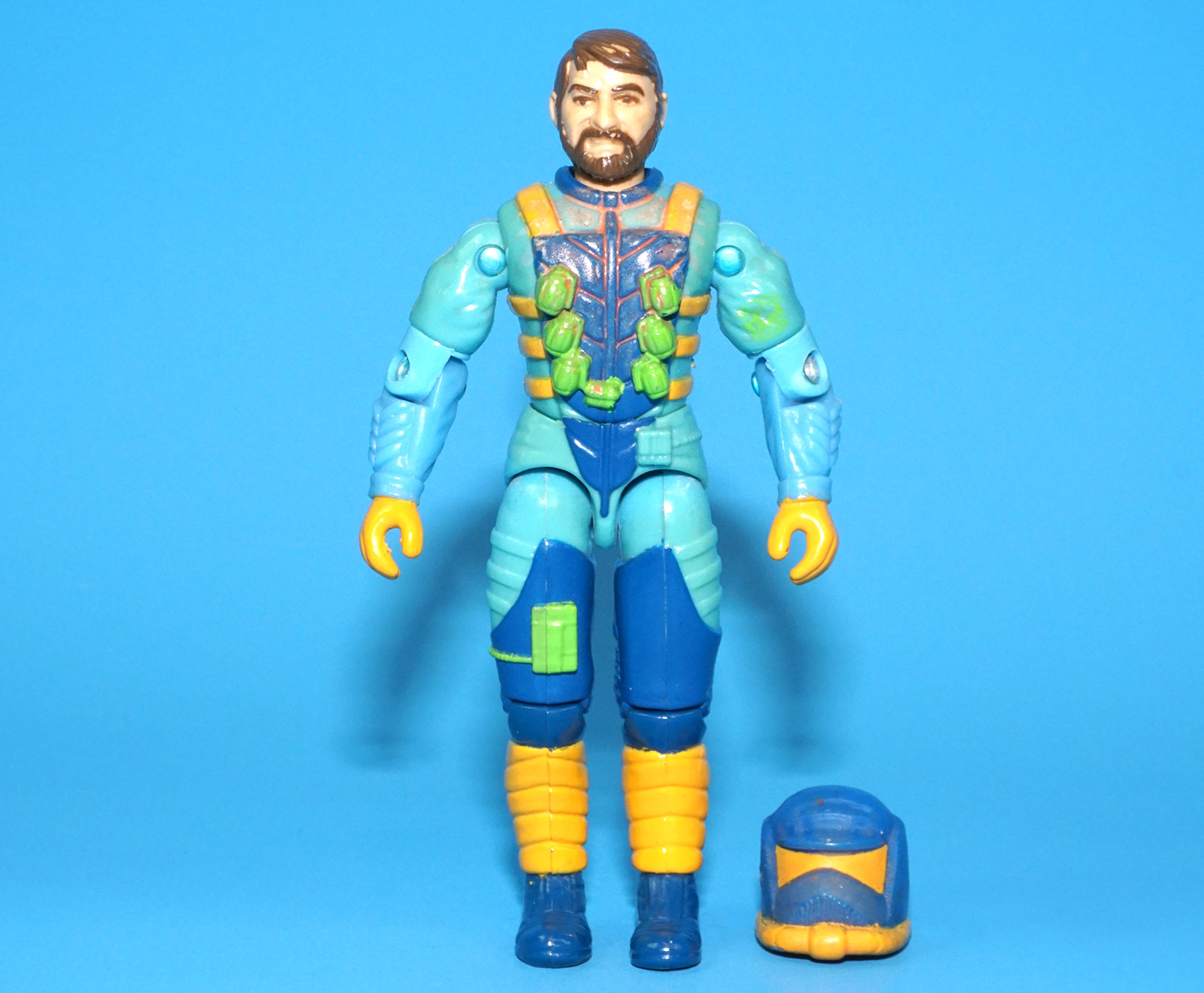 1991 GI JOE ECO WARRIORS OZONE v1 C8 HASBRO - Image 3