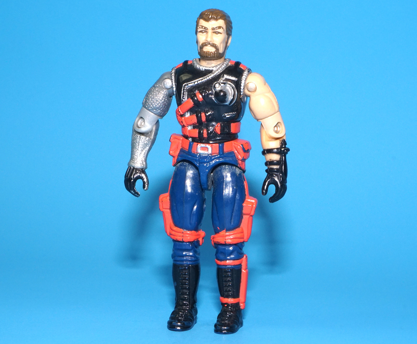 1991 GI JOE MERCER v2 C7 HASBRO - Image 2