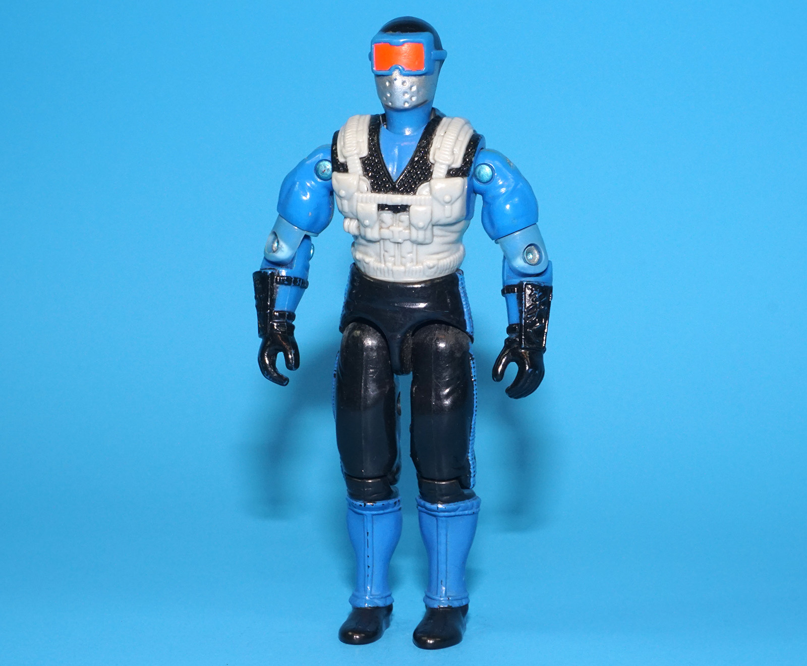 1991 GI JOE SNAKE EYES v4 C8+ HASBRO - Image 2