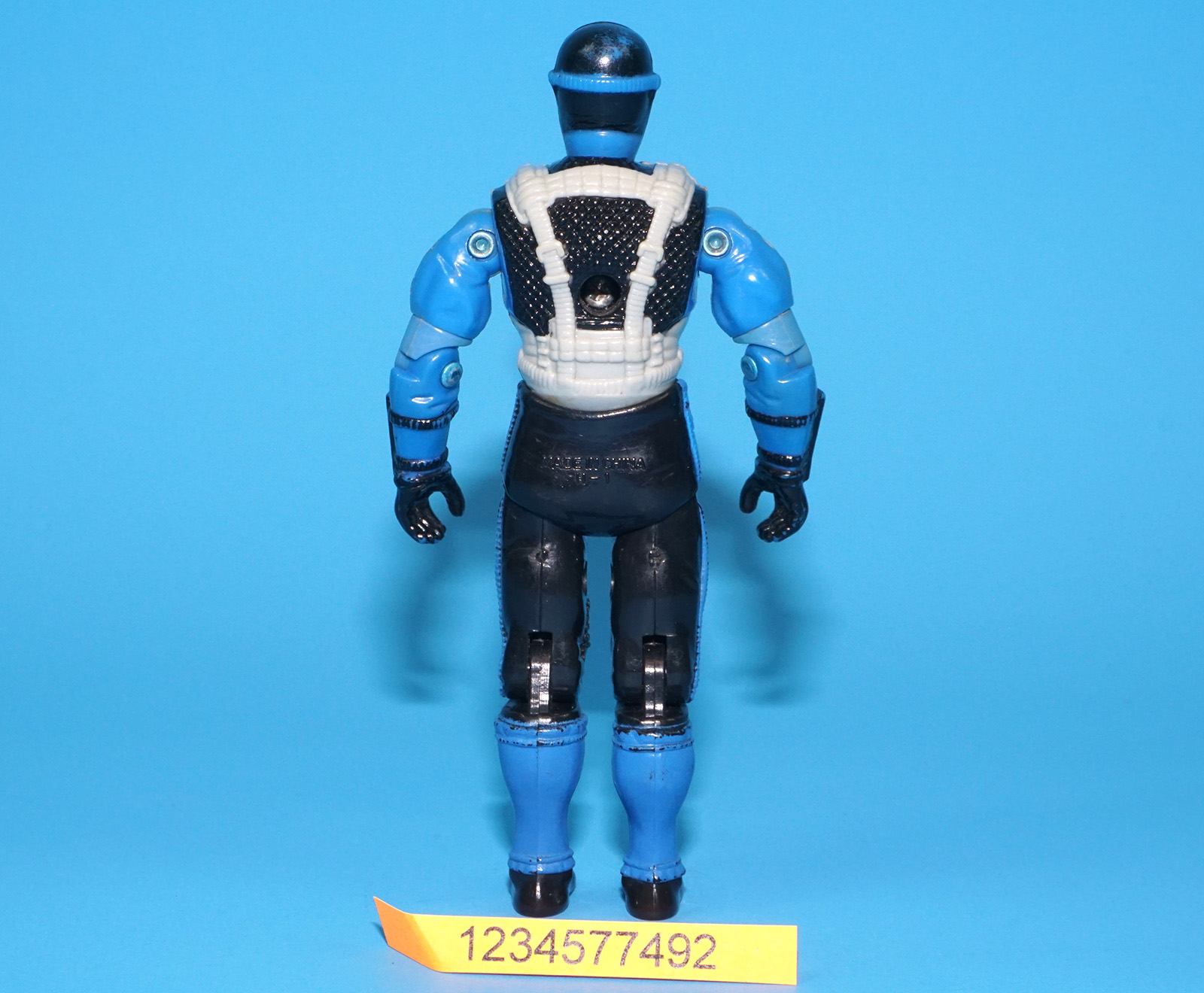 1991 GI JOE SNAKE EYES v4 C8+ HASBRO - Image 3