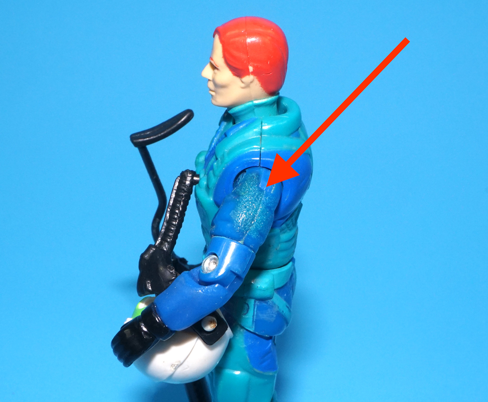 1992 GI JOE BATTLE COPTERS ACE v2 100% COMPLETE C8+ HASBRO READ - Image 5