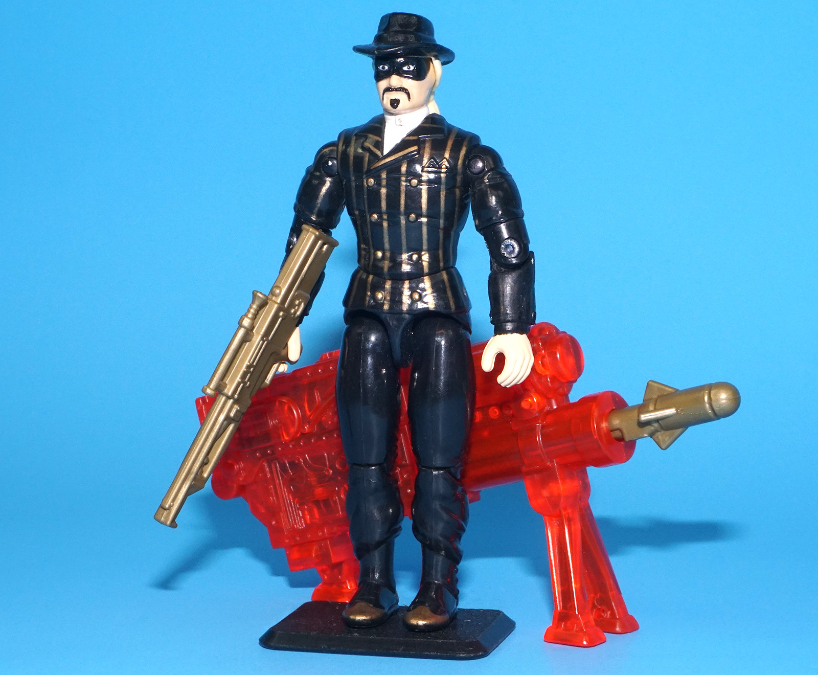 1992 GI JOE D.E.F. HEADHUNTERS HEADMAN v1 100% COMPLETE C9+ HASBRO - Image 2