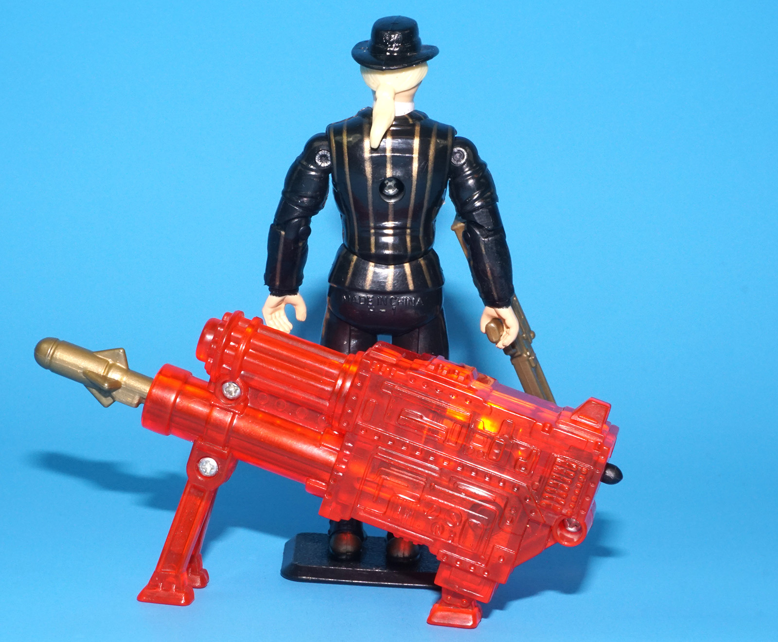 1992 GI JOE D.E.F. HEADHUNTERS HEADMAN v1 100% COMPLETE C9+ HASBRO - Image 4