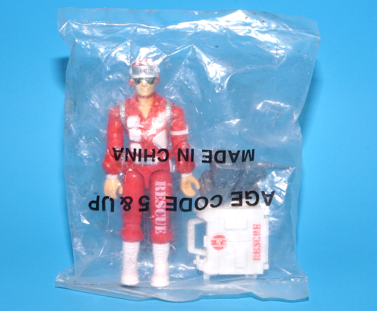 1991 GI JOE LIFELINE v3 RICE KRISPIES MAIL AWAY 100% COMPLETE C9+ SEALED BAG HASBRO - Image 2