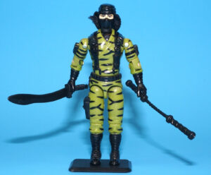 1992 GI JOE NINJA FORCE NUNCHUK v1 100% COMPLETE C8+ HASBRO