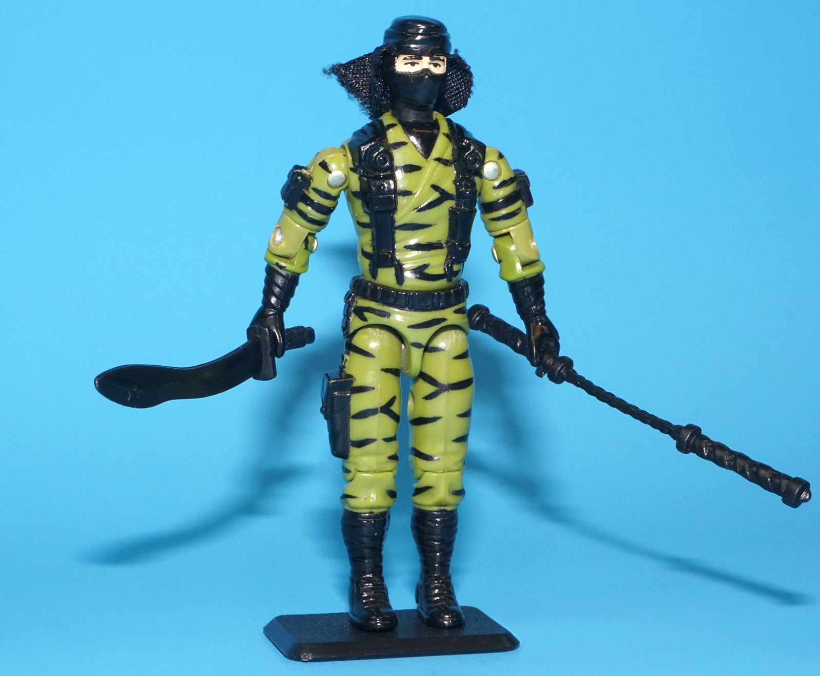 1992 GI JOE NINJA FORCE NUNCHUK v1 100% COMPLETE C8+ HASBRO - Image 2