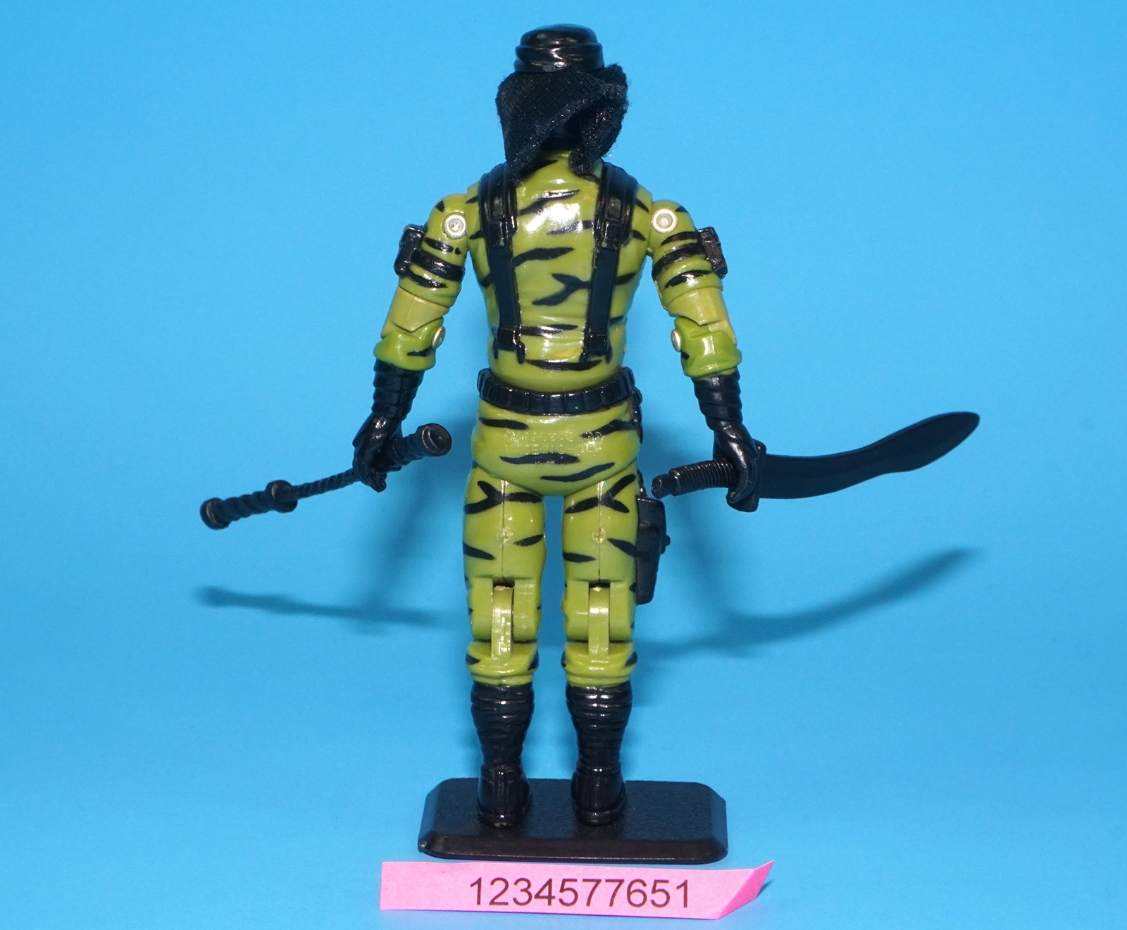 1992 GI JOE NINJA FORCE NUNCHUK v1 100% COMPLETE C8+ HASBRO - Image 3