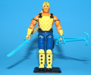 1992 GI JOE NINJA FORCE T’JBANG v1 100% COMPLETE C7+ HASBRO
