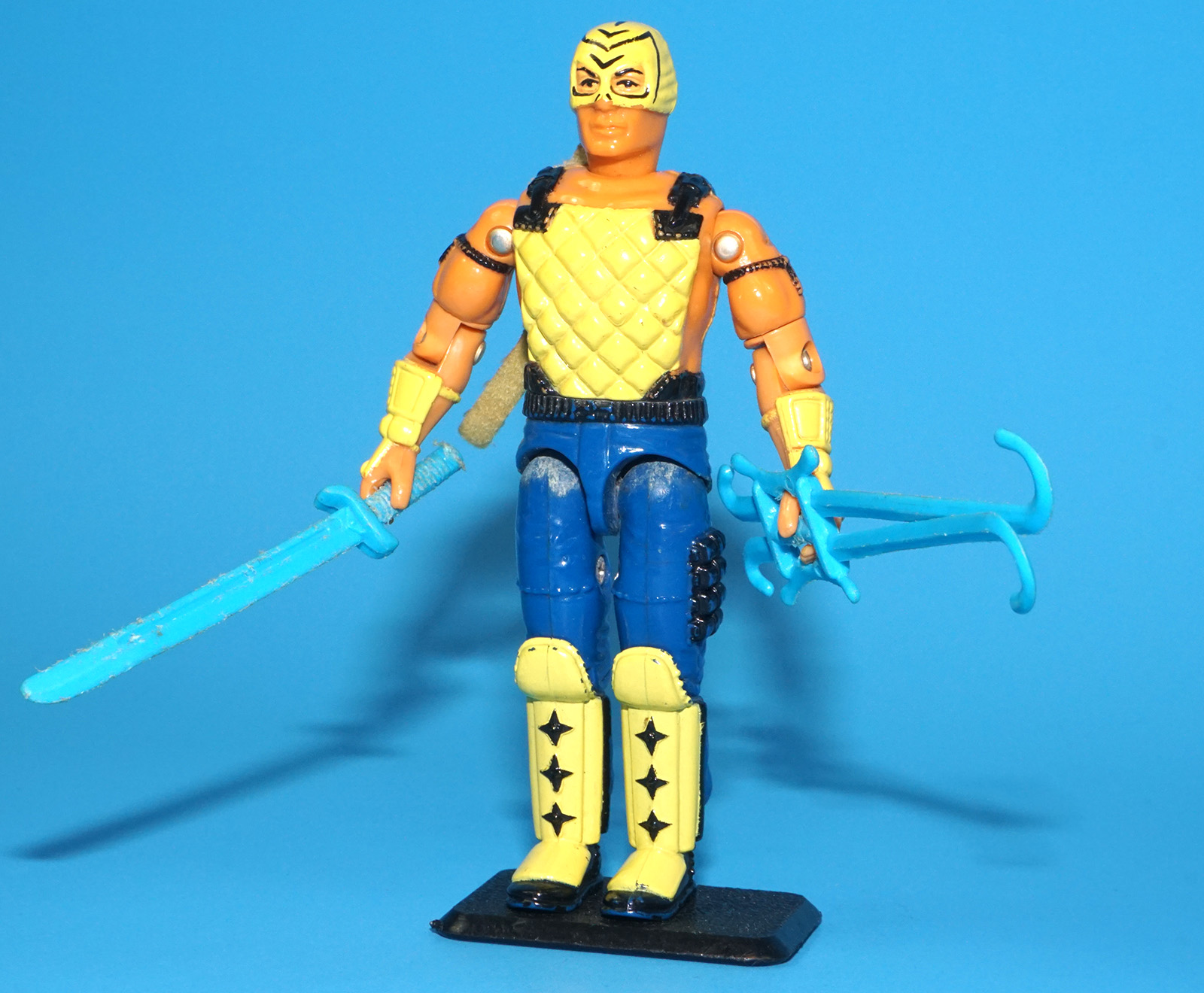 1992 GI JOE NINJA FORCE T'JBANG v1 100% COMPLETE C7+ HASBRO - Image 2