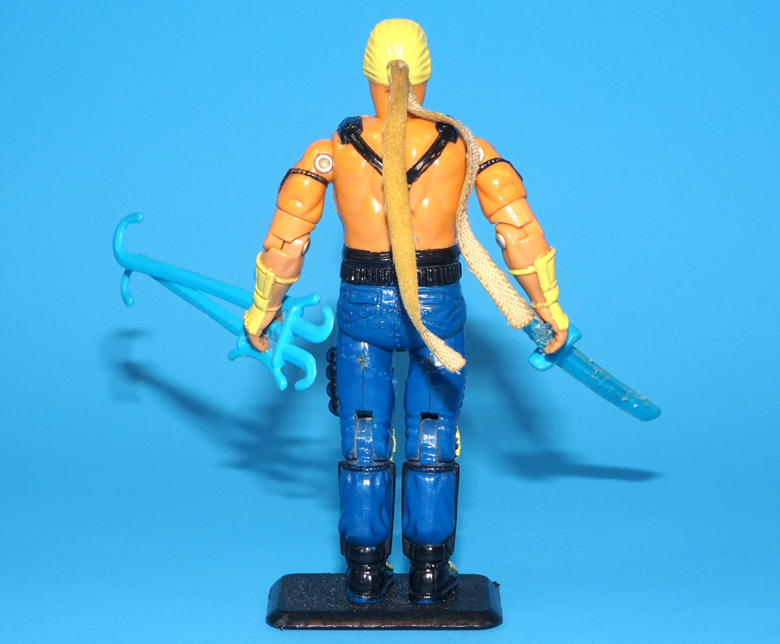 1992 GI JOE NINJA FORCE T'JBANG v1 100% COMPLETE C7+ HASBRO - Image 3