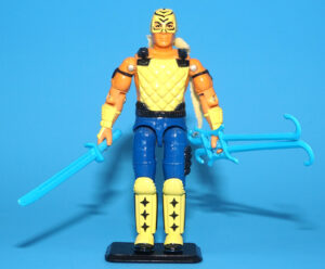 1992 GI JOE NINJA FORCE T’JBANG v1 100% COMPLETE C9+ HASBRO