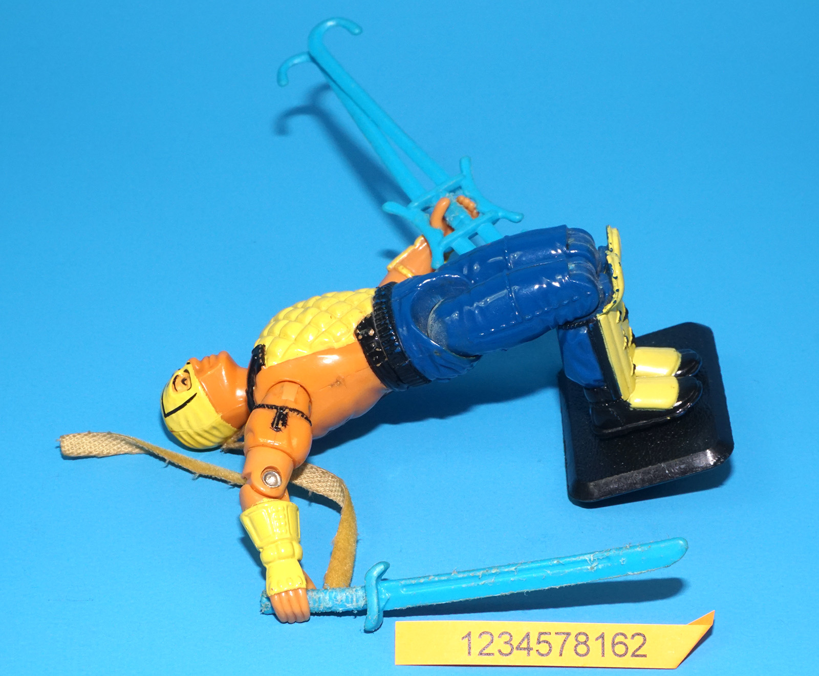 1992 GI JOE NINJA FORCE T'JBANG v1 100% COMPLETE C7+ HASBRO - Image 4