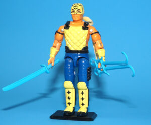 1992 GI JOE NINJA FORCE T’JBANG v1 100% COMPLETE C9+ HASBRO