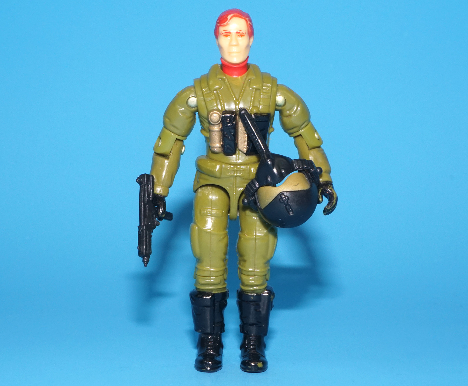 1993 GI JOE ACE v3 GHOSTSTRIKER PILOT 100% COMPLETE C8 HASBRO - Image 3