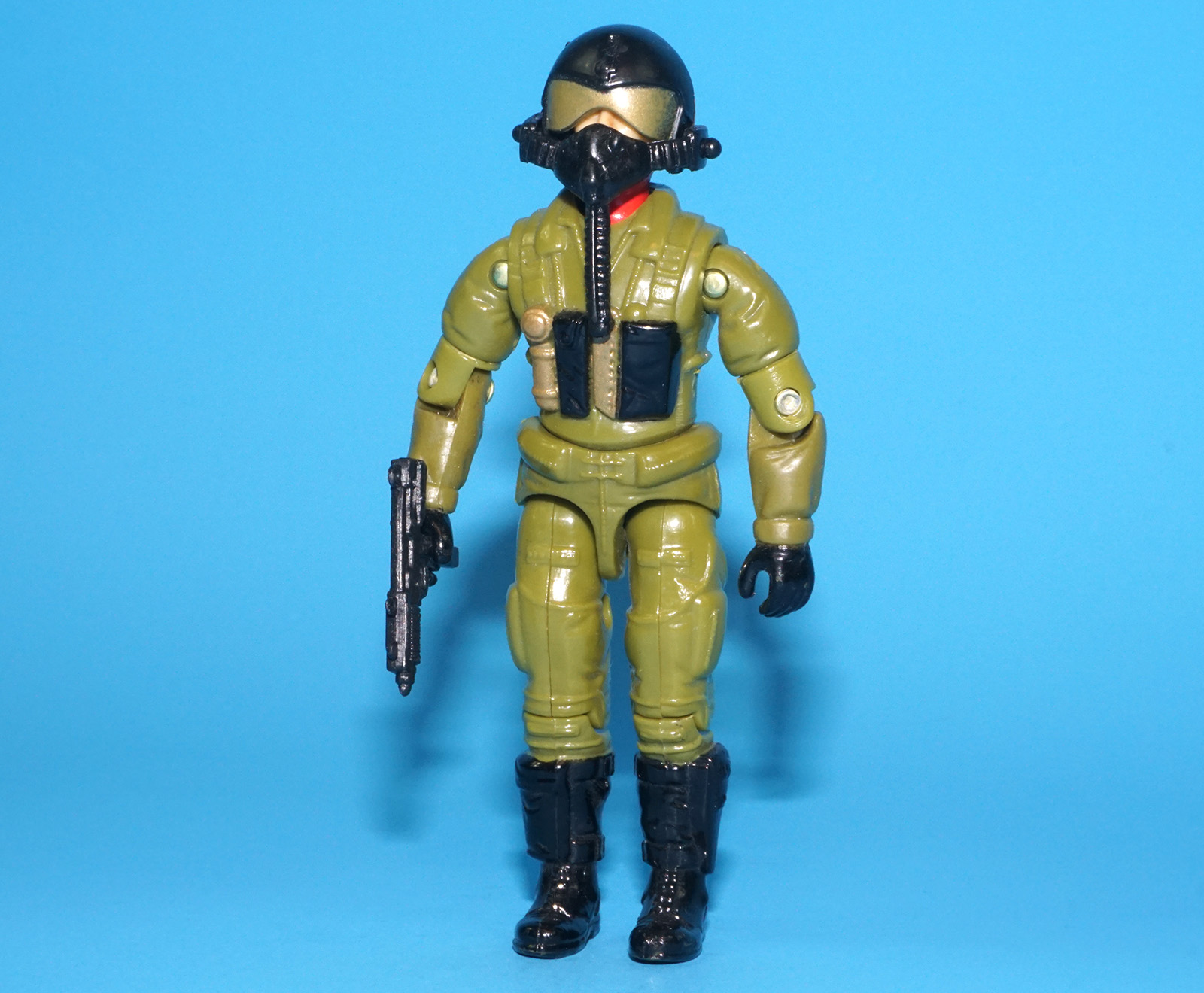 1993 GI JOE ACE v3 GHOSTSTRIKER PILOT 100% COMPLETE C9 HASBRO - Image 2
