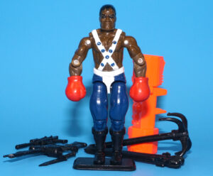 1993 GI JOE STREET FIGHTER II BALROG v1 100% COMPLETE C8+ HASBRO