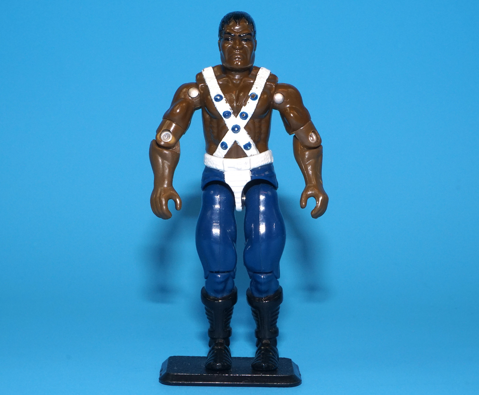1993 GI JOE STREET FIGHTER II BALROG v1 100% COMPLETE C8+ HASBRO - Image 3