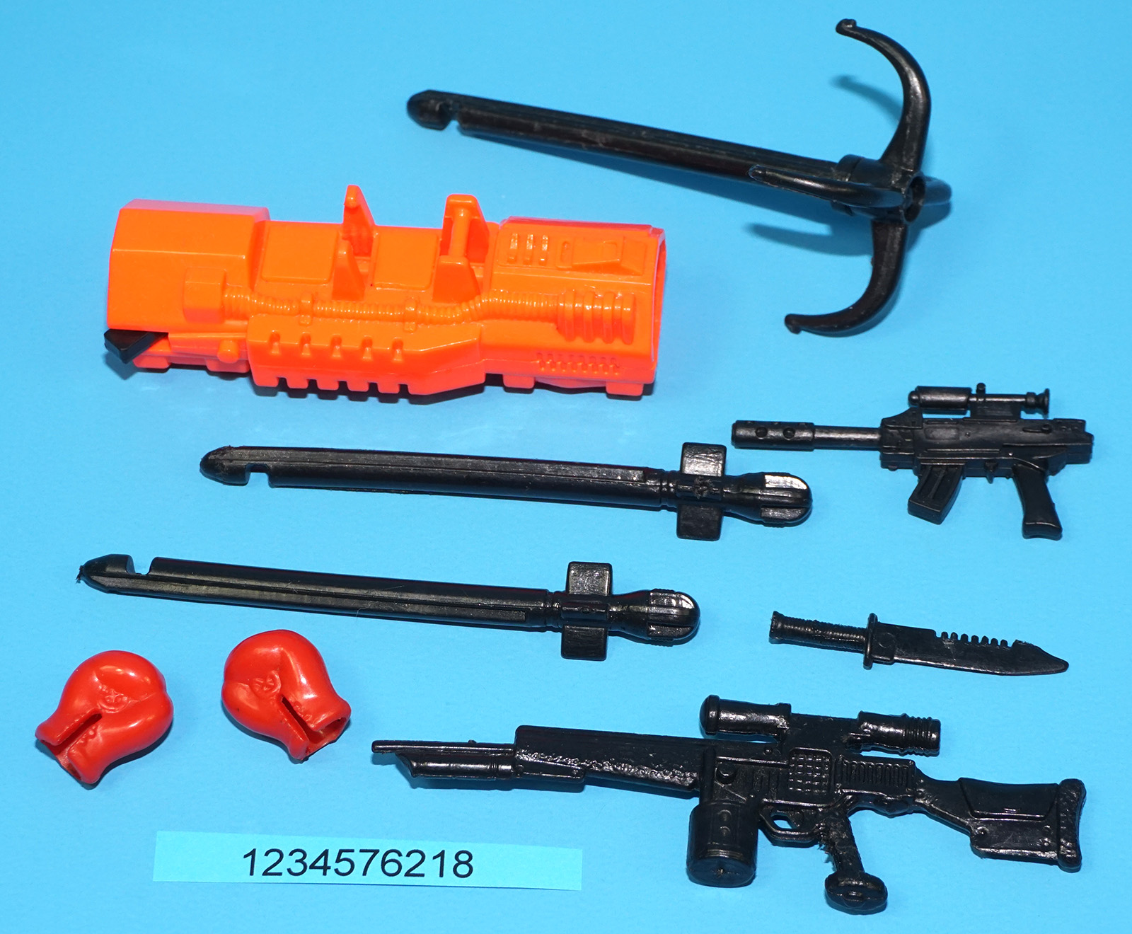 1993 GI JOE STREET FIGHTER II BALROG v1 100% COMPLETE C8+ HASBRO - Image 5