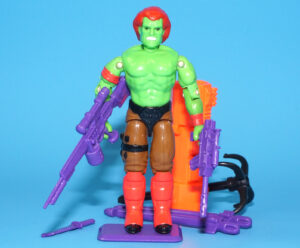 1993 GI JOE STREET FIGHTER II BLANKA v1 100% COMPLETE C9+ HASBRO