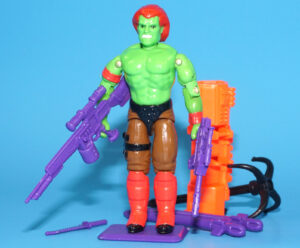 1993 GI JOE STREET FIGHTER II BLANKA v1 100% COMPLETE C9+ HASBRO