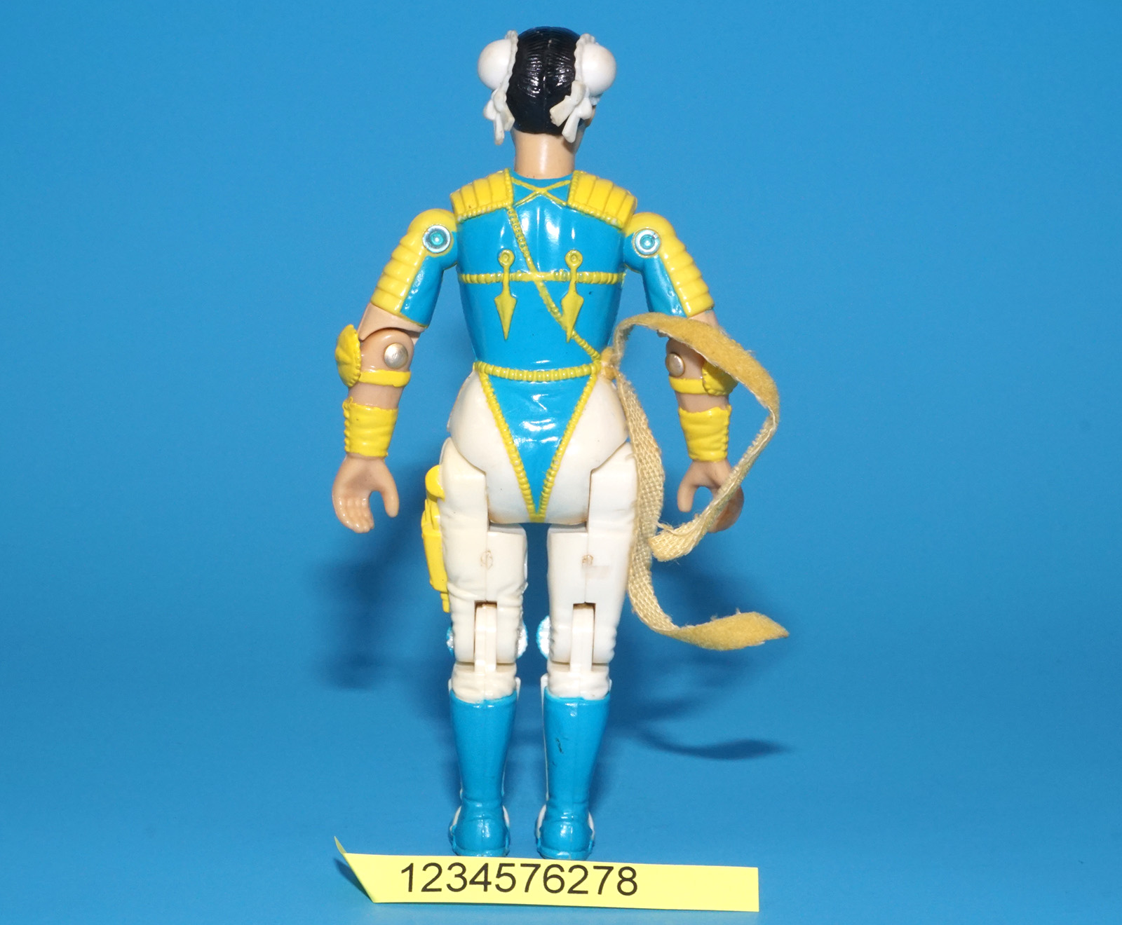 1993 GI JOE STREET FIGHTER II CHUN LI v1 C9 HASBRO - Image 3