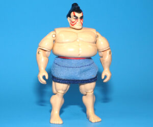 1993 GI JOE STREET FIGHTER II EDMOND HONDA v1 C8+ HASBRO WORKS!