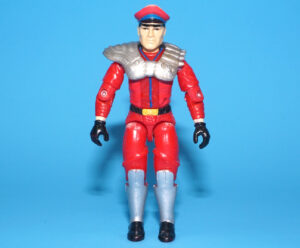 1993 GI JOE STREET FIGHTER II M. BISON v1 C8+ HASBRO