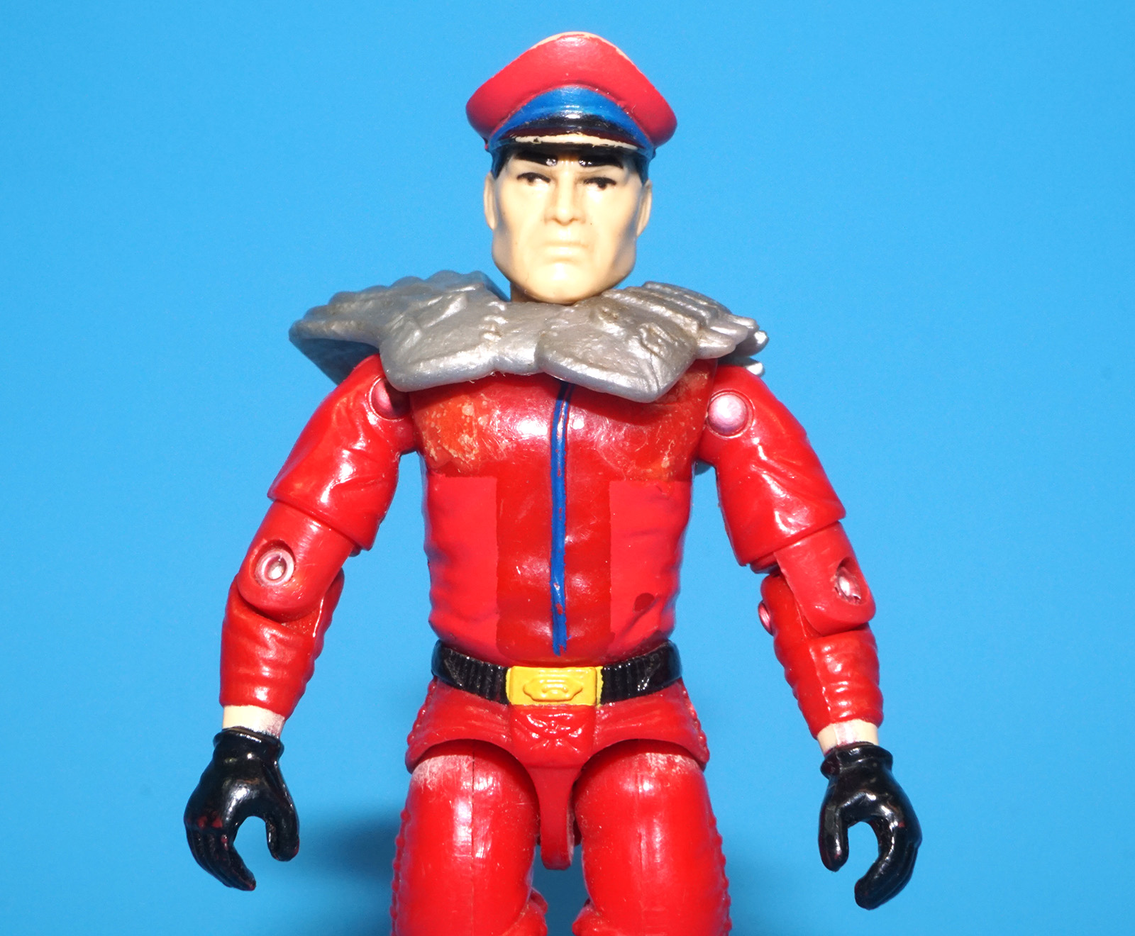 1993 GI JOE STREET FIGHTER II M. BISON v1 C8+ HASBRO - Image 3
