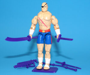 1993 GI JOE STREET FIGHTER II SAGAT v1 100% COMPLETE C9+ HASBRO