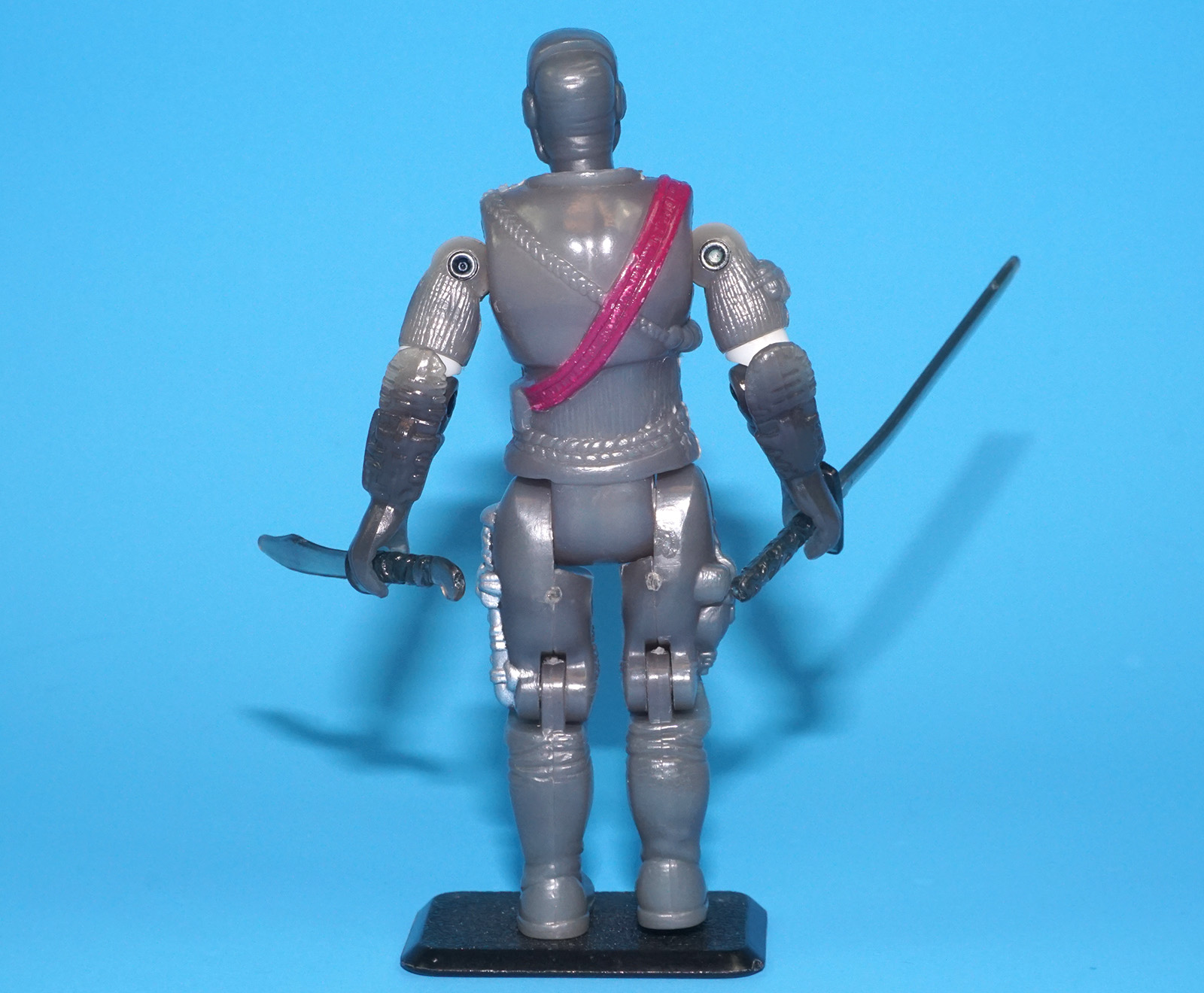 1994 GI JOE SHADOW NINJAS SNAKE EYES v6 100% COMPLETE C8+ HASBRO - Image 4
