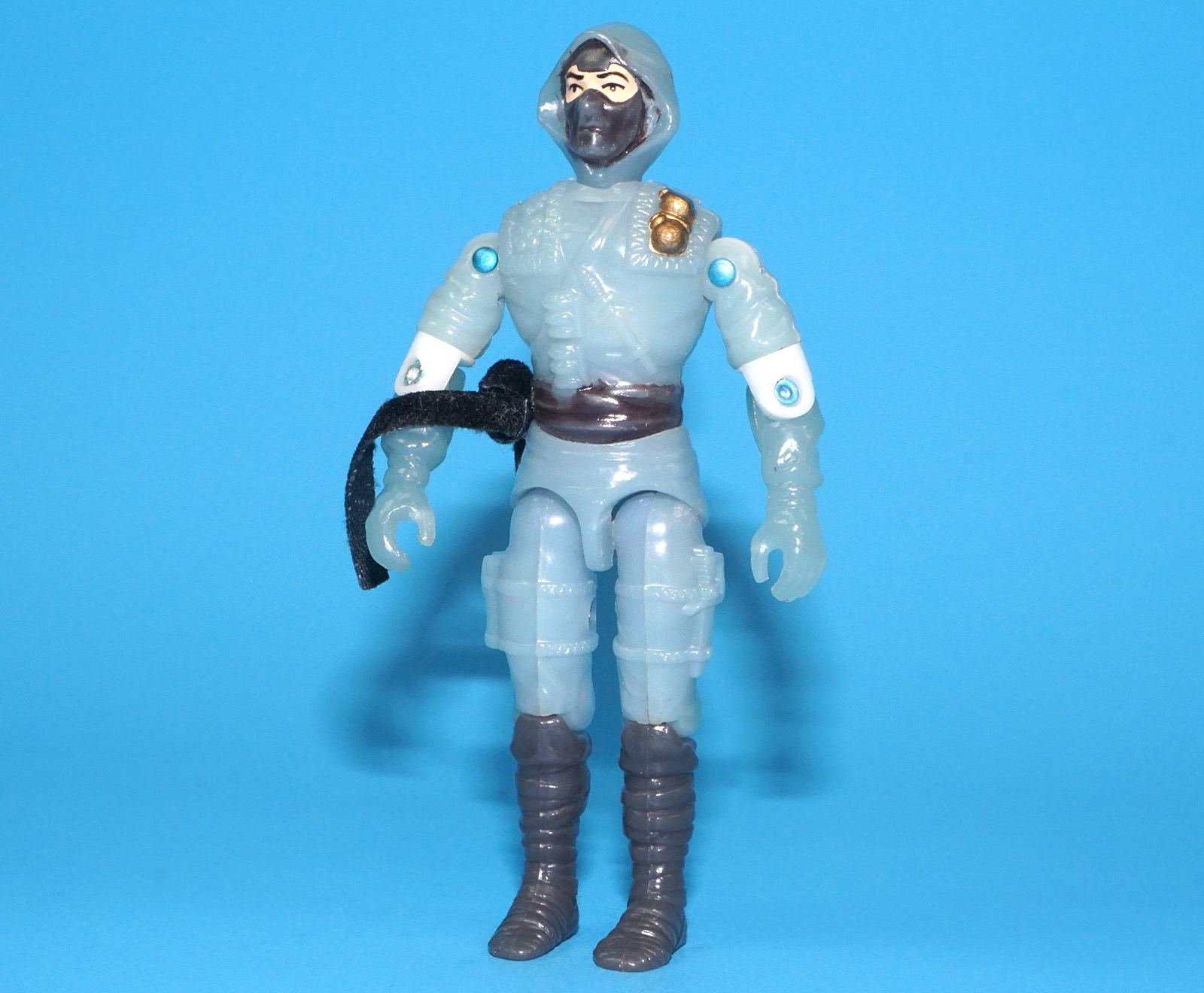 1994 GI JOE SHADOW NINJAS STORM SHADOW v4 C8+ HASBRO - Image 2
