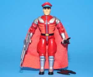 1994 GI JOE STREET FIGHTER MOVIE M. BISON NEAR COMPLETE C9+ HASBRO