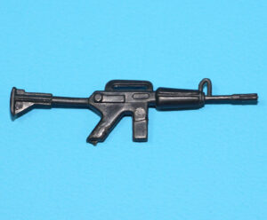 HEROIS DA TV A-TEAM ORIGINAL SPARE PART CARA-DE-PAU FACE MURDOCK RIFLE GUN 1984 GLASSLITE BRAZIL