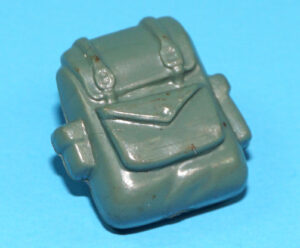1985 GI JOE COMANDOS EM ACAO FRONT 1982 GRUNT v1 ORIGINAL SPARE PART BACKPACK ESTRELA BRAZIL
