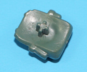 1985 GI JOE COMANDOS EM ACAO FRONT 1982 GRUNT v1 ORIGINAL SPARE PART BACKPACK ESTRELA BRAZIL