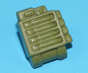 1984 GI JOE COMANDOS EM ACAO DRAGON 1982 ZAP v1 ORIGINAL SPARE PART BACKPACK ESTRELA BRAZIL