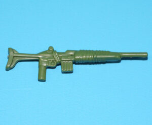 1986 GI JOE COMANDOS EM ACAO LEOPARDO 1984 RECONDO v1 ORIGINAL SPARE PART RIFLE GUN ESTRELA BRAZIL