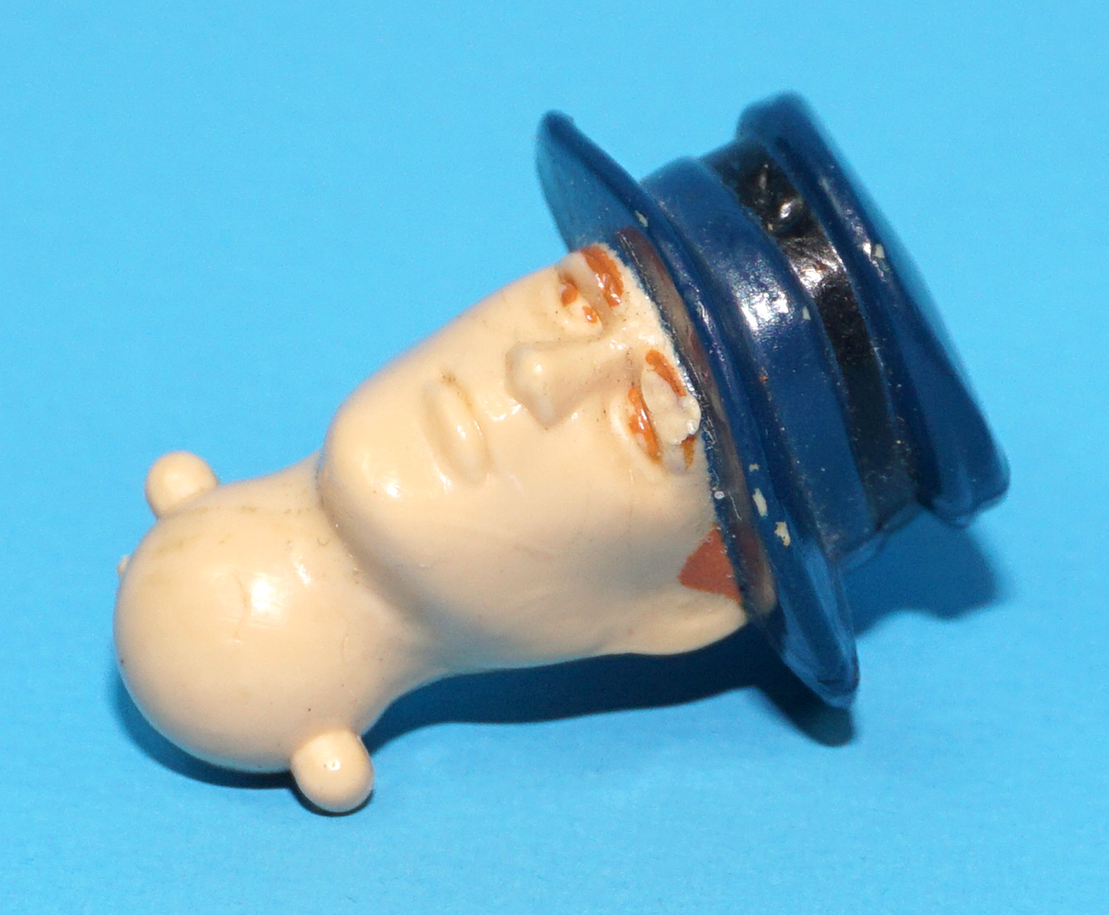 1989 GI JOE NIGHT FORCE MUSKRAT v2 ORIGINAL SPARE PART HEAD HASBRO - Image 2