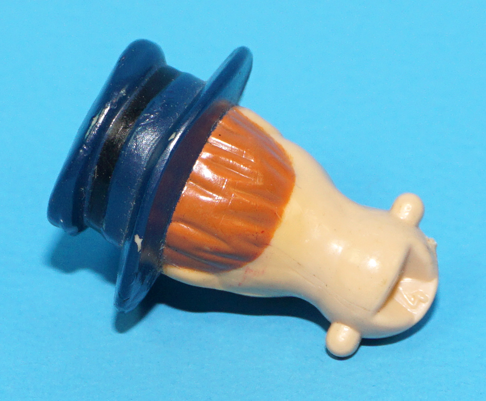 1989 GI JOE NIGHT FORCE MUSKRAT v2 ORIGINAL SPARE PART HEAD HASBRO - Image 3