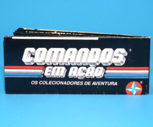 1989 GI JOE COMANDOS EM ACÃO TOY CATALOG KATALOG FOLDOUT ESTRELA BRAZIL